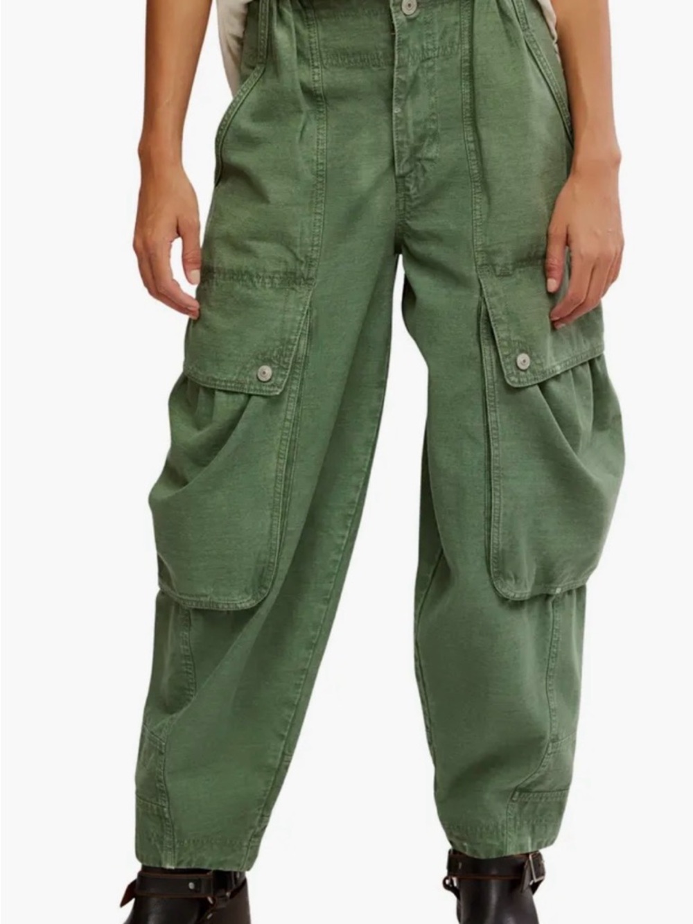 Free People Brentwood Slouch Cargo Pants
